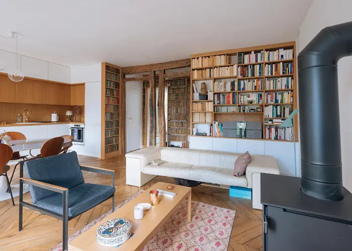 Modern Rustic-style 7th Arrondissement! Apartamento París